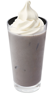 Black sesame Soft serve Latte