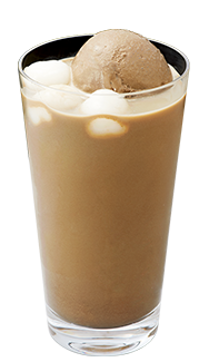Hojicha Float Mochi latte