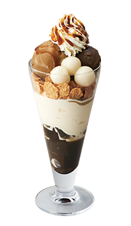 Hojicha Mochi Parfait