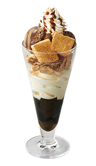 Hojicha Warabimochi Parfait
