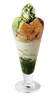 Matcha Warabimochi Parfait