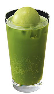 matcha soda float