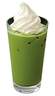 matcha soft serve latte